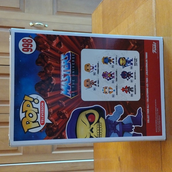 Large 10" Skeletor Funko Pop Television #998 Masters Of The Universe Figure - Picture 5 of 9